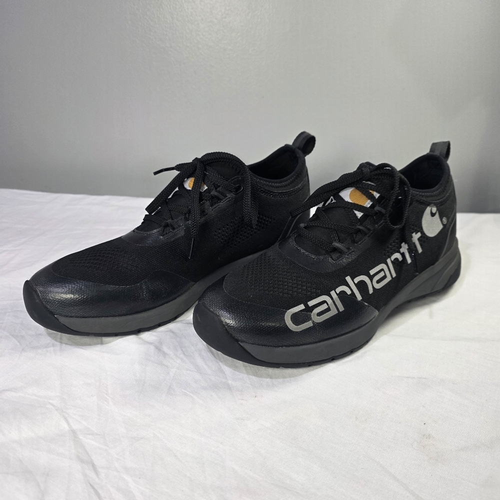 Carhartt Force Black Lace Up Comfortable Safety Workwear Shoes/Sneakers. 9.5